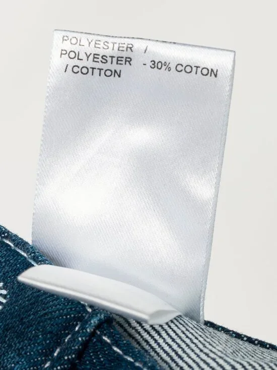 Chloe SS18 Runway Ultramarine Cotton Denim Cropped Circle-Stitch Jeans - Picture 13 of 14